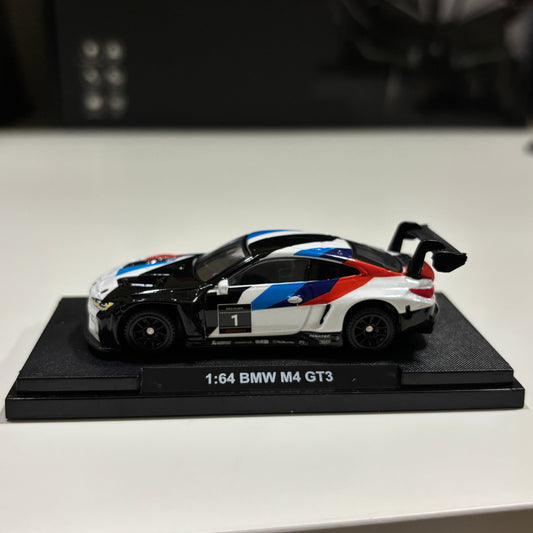 BMW M4 GT3 1:64 Official Die-Cast Car Model (with Acrylic Box)