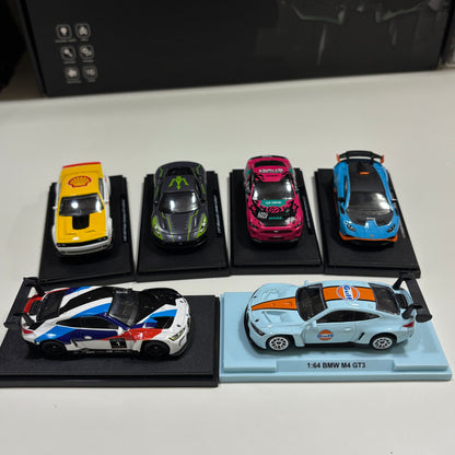 Dodge Challenger SRT 1:64 Official Die-Cast Scale Model Car by CCA (with Acrylic Box)