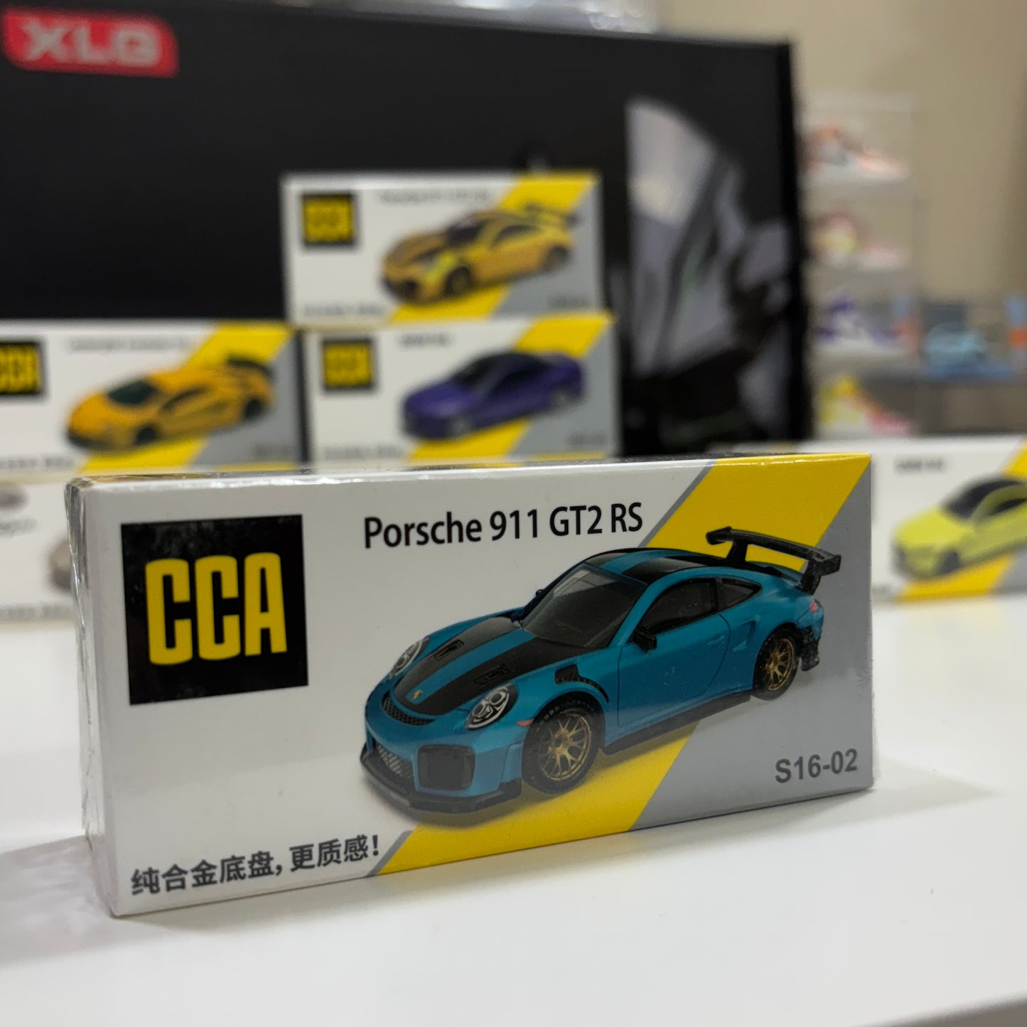 Porsche 911 GT2 RS 1:60 Official Die-Cast Scale Model Car by CCA
