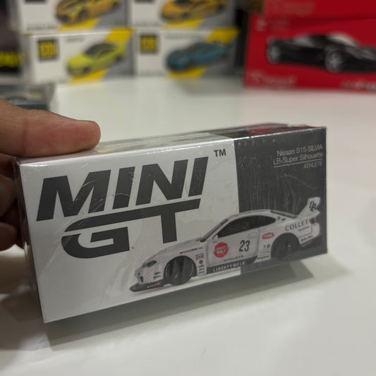 Nissan S15 Silvia 1:64 Official Die-Cast Scale Model Car by Mini GT