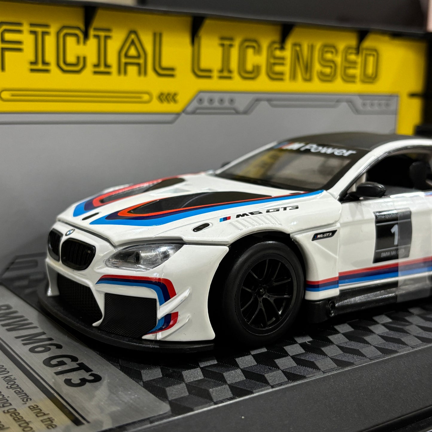 BMW M4 GT3 1:24 Official Licensed Die-Cast Scale Model Car by CCA