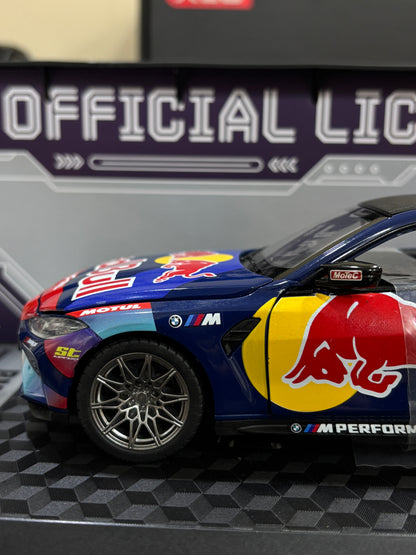 BMW M4 DTM Redbull Livery 1:24 Official Licensed Die-Cast Scale Model Car by CCA