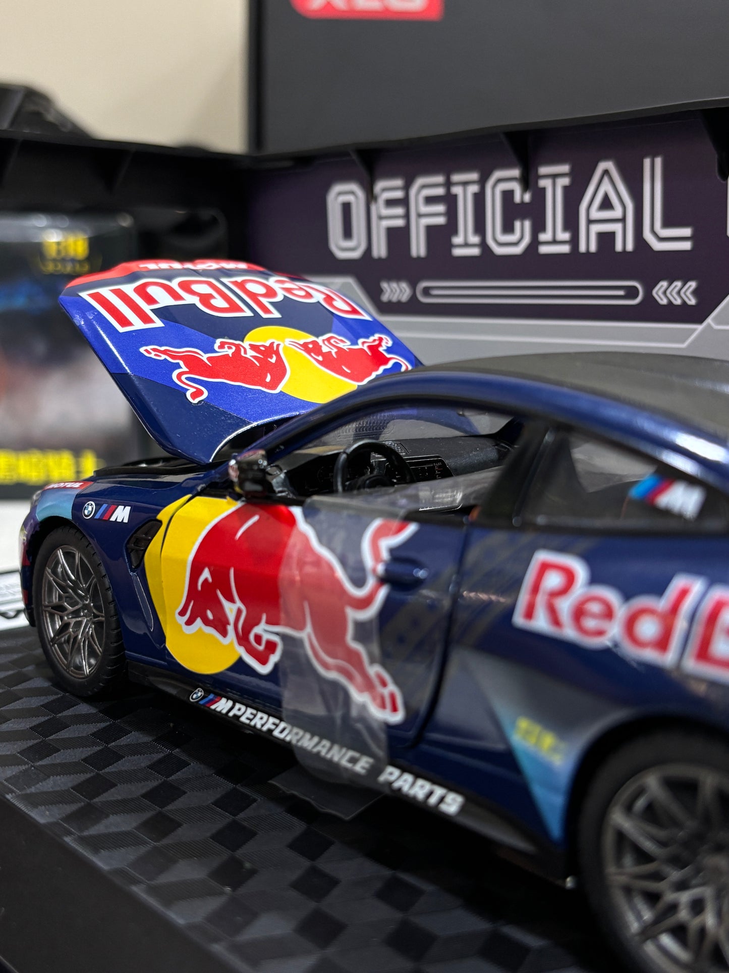 BMW M4 DTM Redbull Livery 1:24 Official Licensed Die-Cast Scale Model Car by CCA