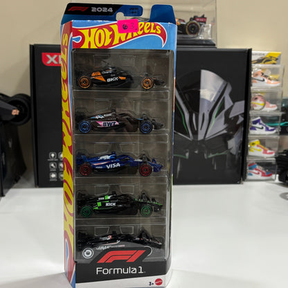 Hot Wheels IMPORTED F1 Series Official Set of 5