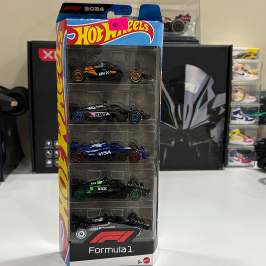 Hot Wheels IMPORTED F1 Series Official Set of 5