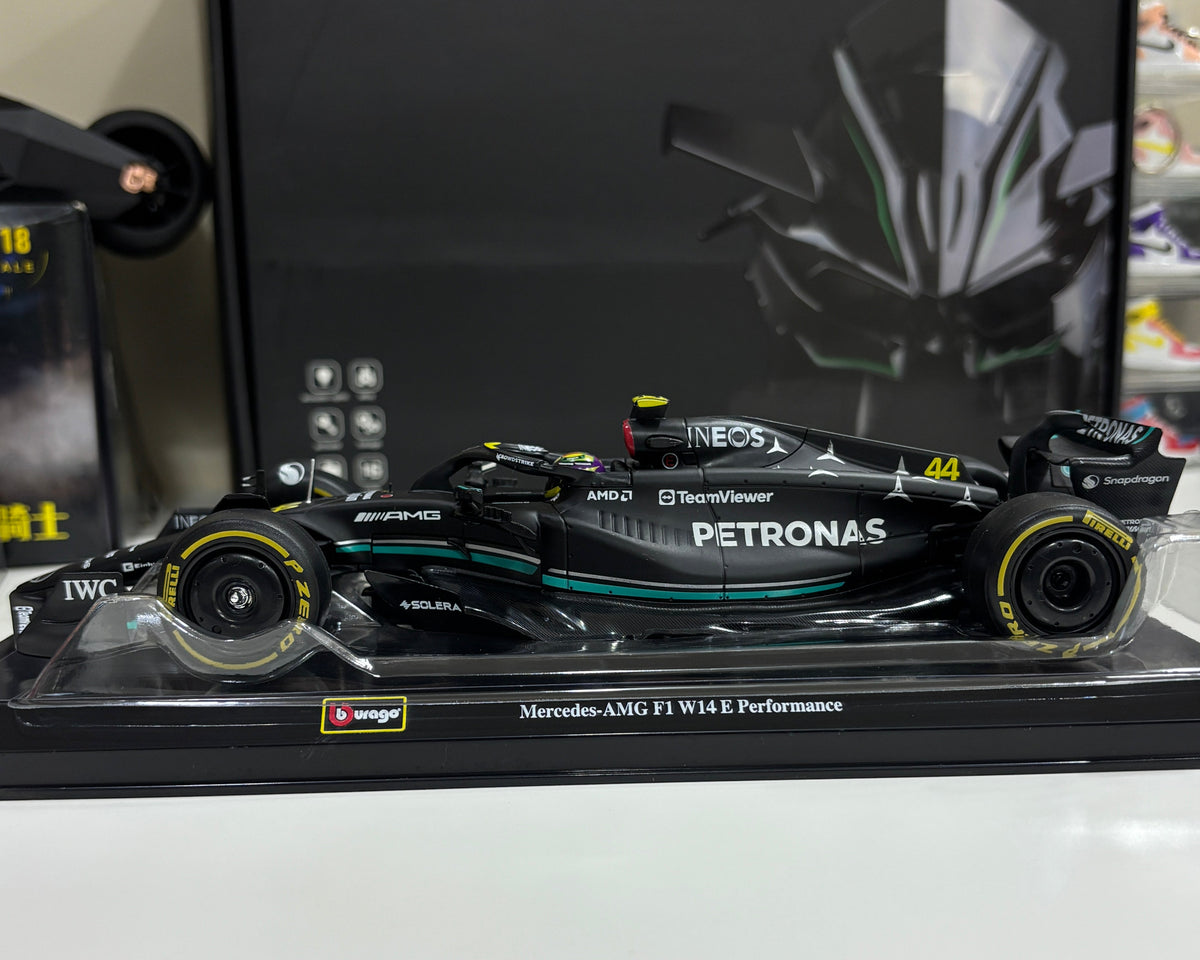 Mercedes AMG F1 W14 Performance Die-Cast Scale Model by Bburago