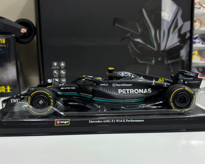 Mercedes AMG F1 W14 Performance Die-Cast Scale Model by Bburago