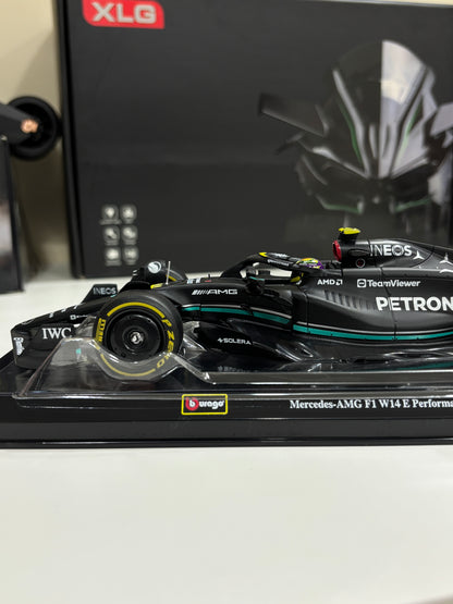 Mercedes AMG F1 W14 Performance Die-Cast Scale Model by Bburago
