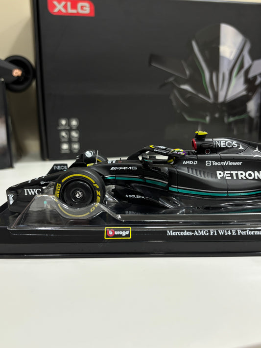 Mercedes AMG F1 W14 Performance Die-Cast Scale Model by Bburago