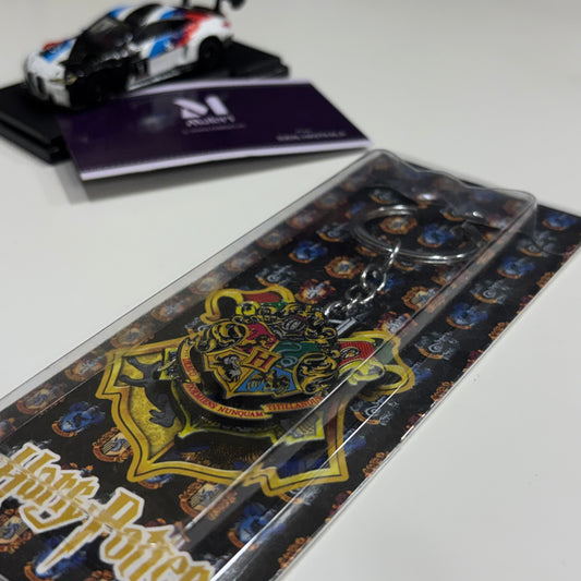 Harry Potter Hogwarts Crest Spinning Keychain