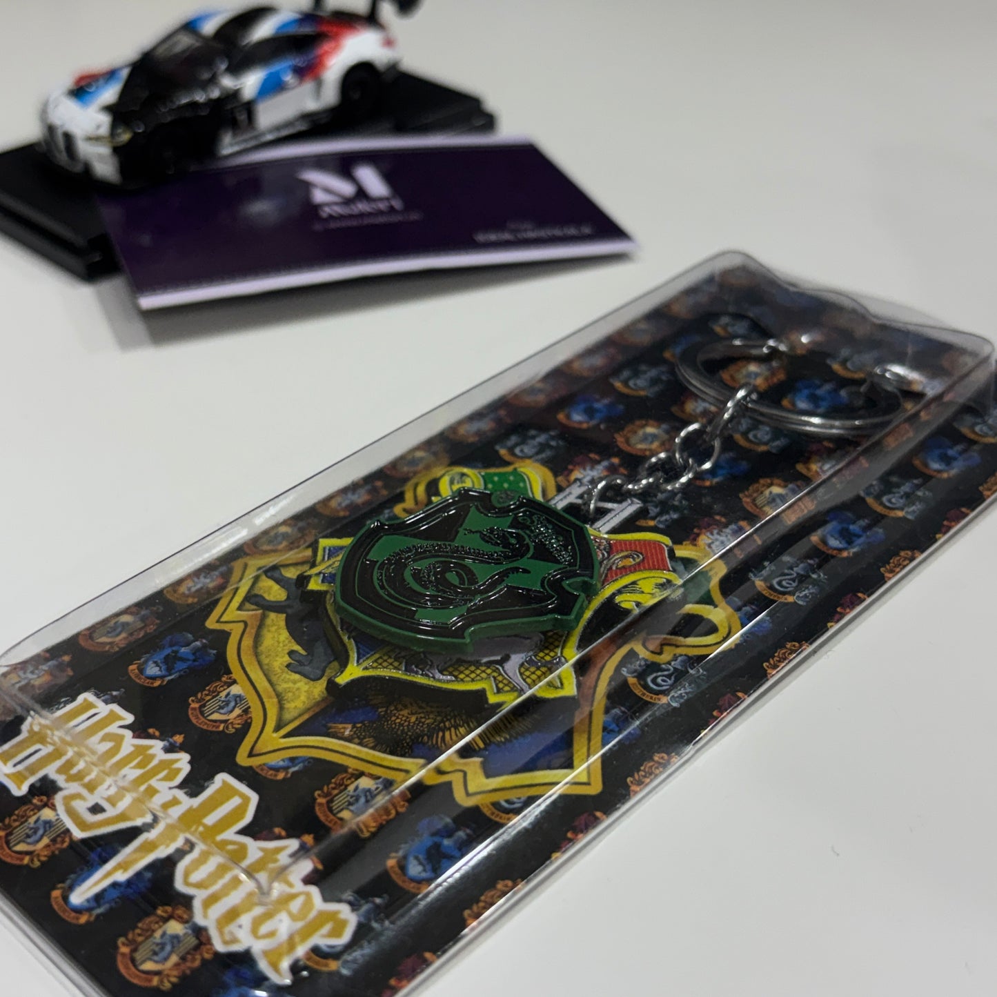 Harry Potter Slytherin Spinning Keychain