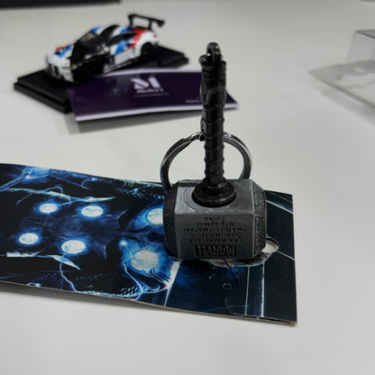 Thor Mjolnir Spinning Hammer Keychain