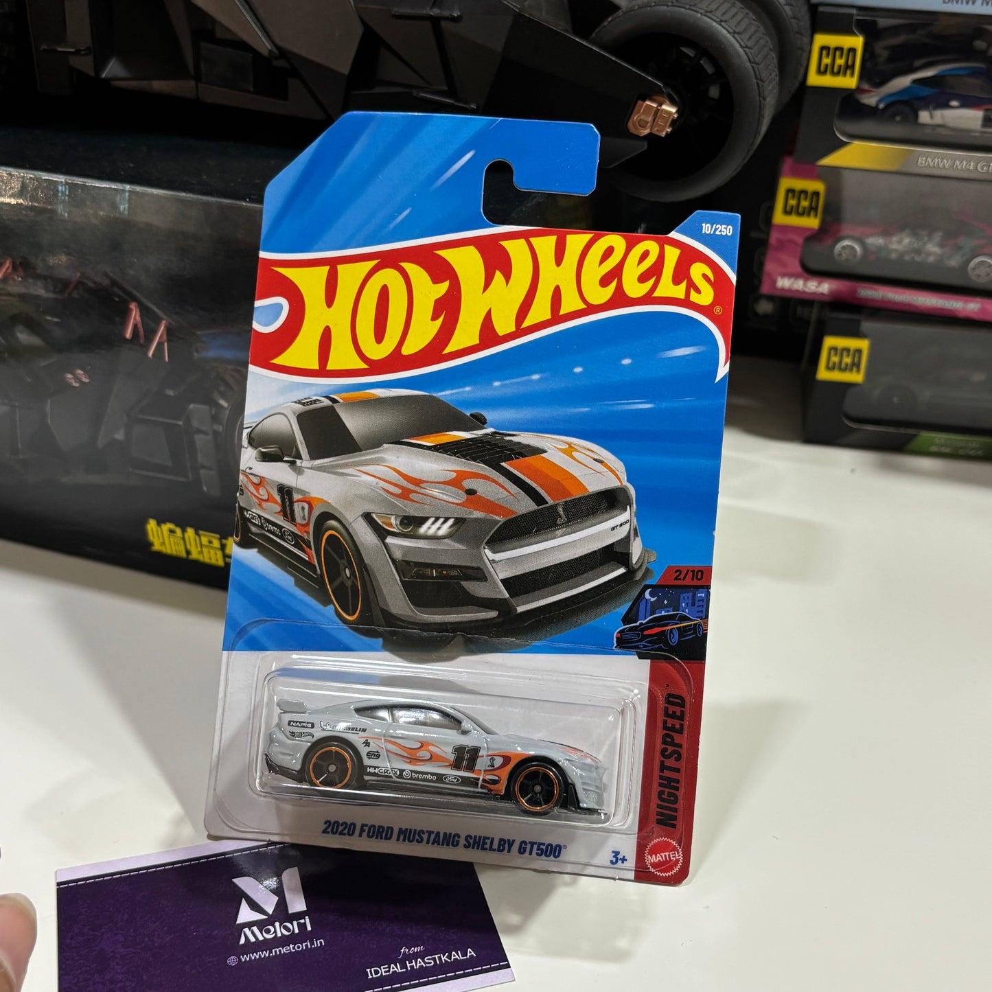 Hot Wheels 2020 Ford Mustang Shelby GT500 Nightspeed 10/250 (Grey)