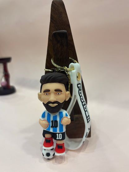 Messi Silicon Keychain