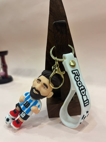 Messi Silicon Keychain