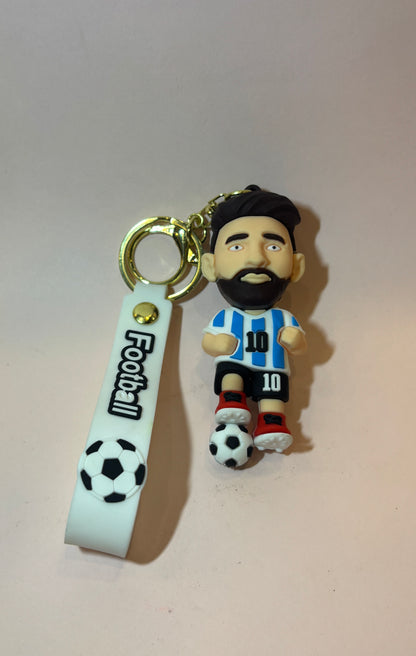 Messi Silicon Keychain
