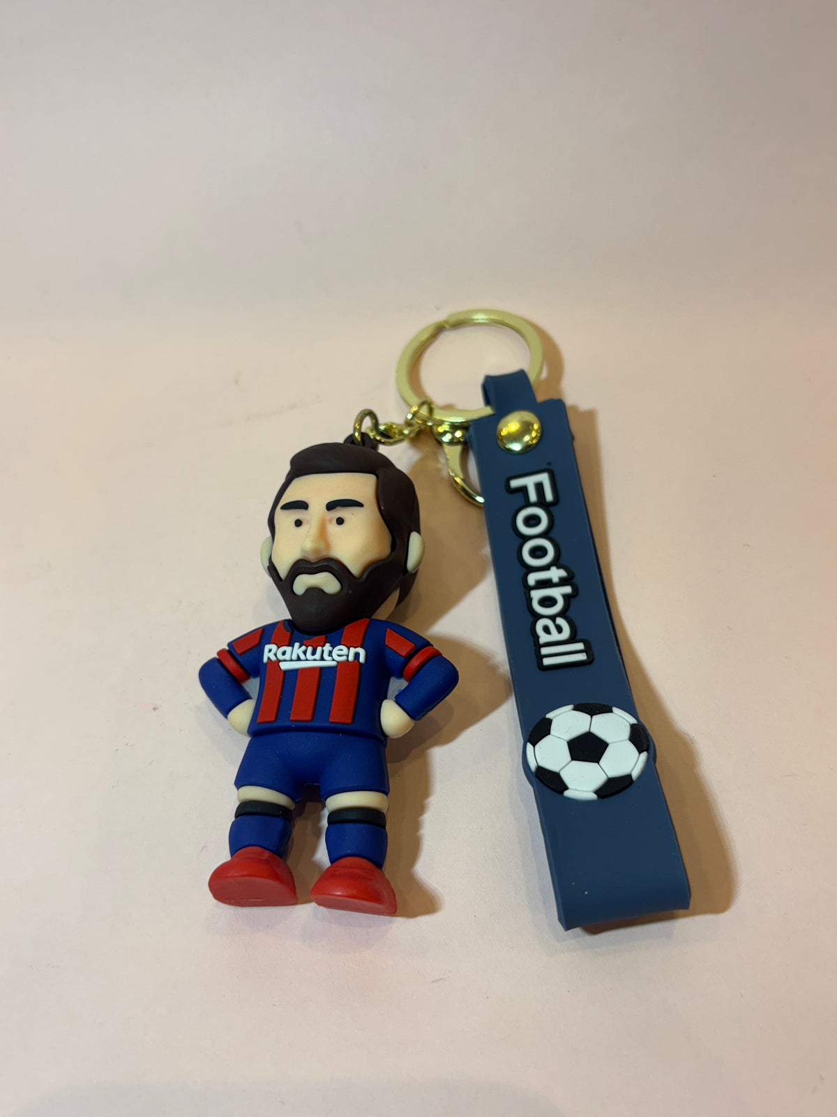Messi Silicon Keychain