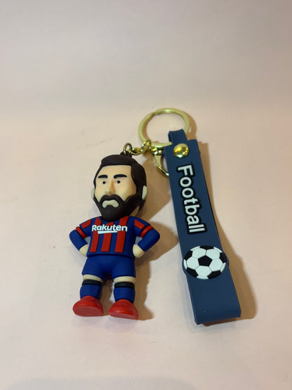 Messi Silicon Keychain