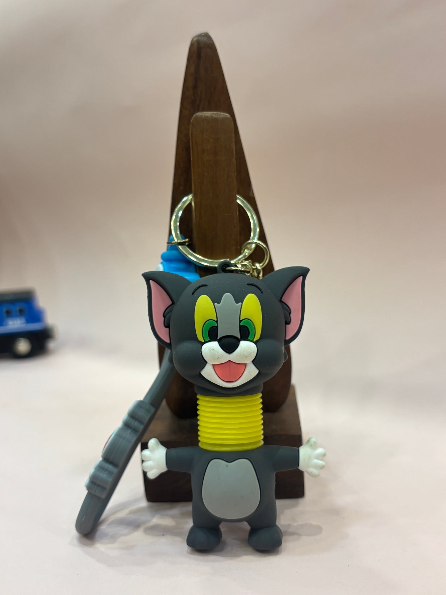 Tom & Jerry Spring Neck Keychains