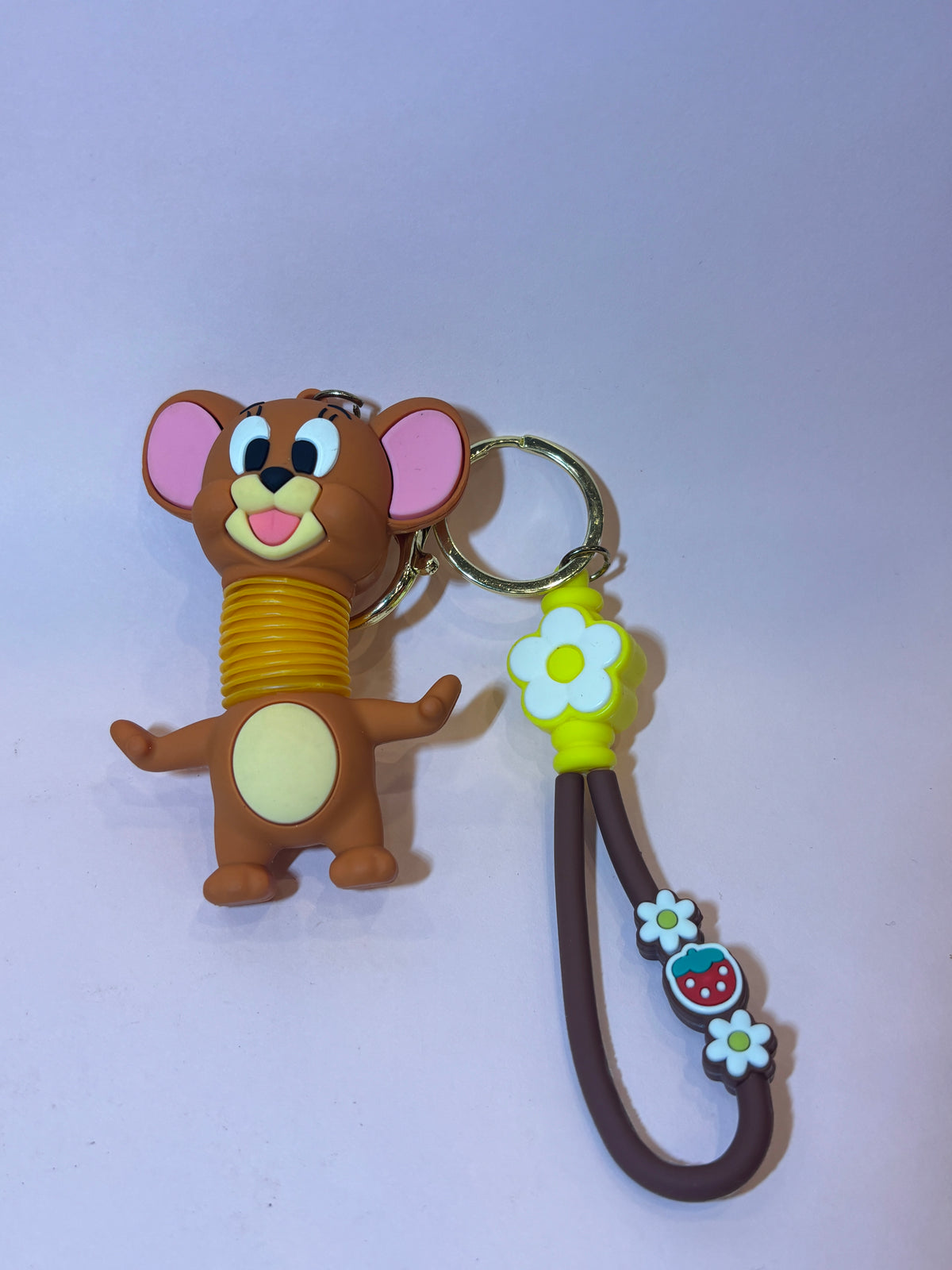 Tom & Jerry Spring Neck Keychains