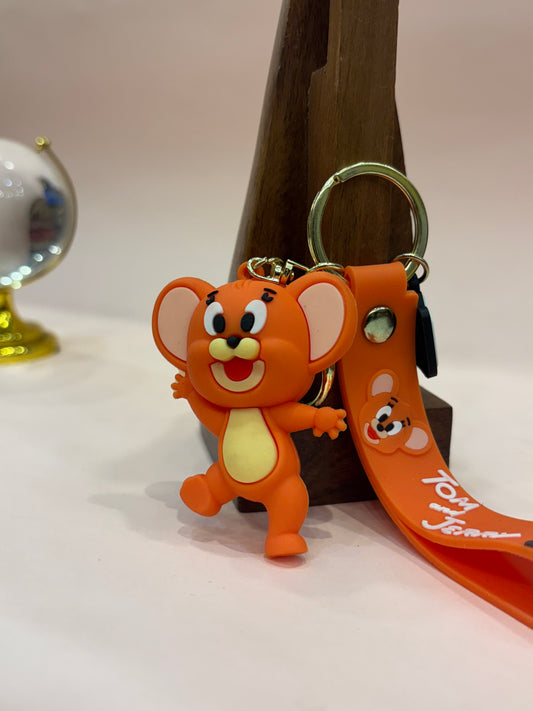 Jerry Silicon Keychain