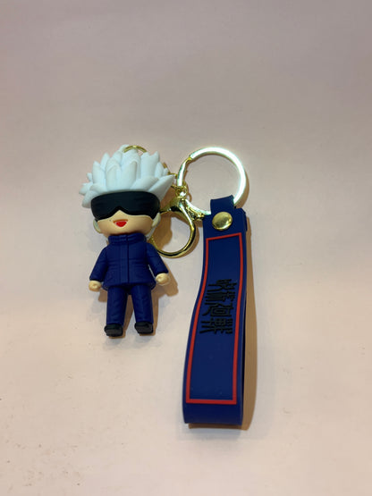 Gojo Silicon Keychain
