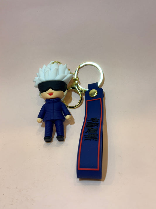 Gojo Silicon Keychain