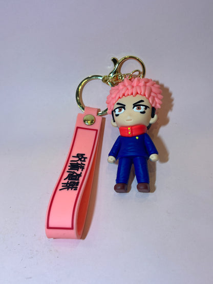 Yuji Itadori Silicon Keychain