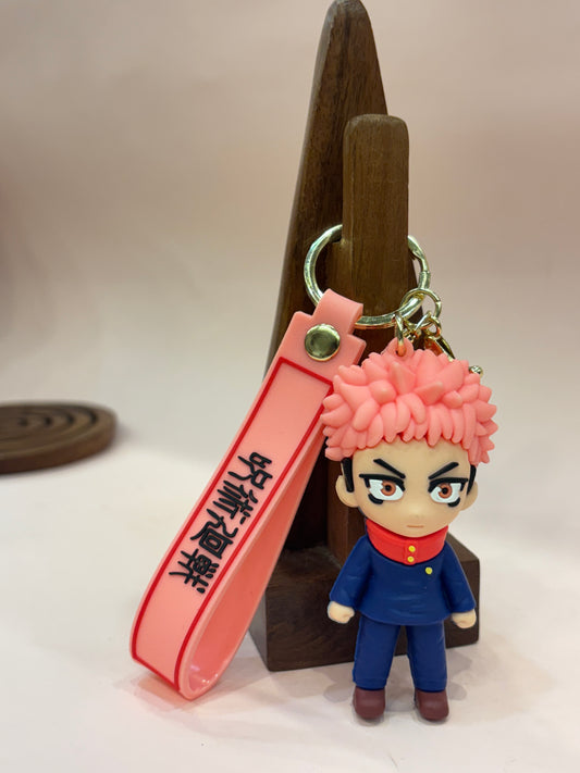Yuji Itadori Silicon Keychain