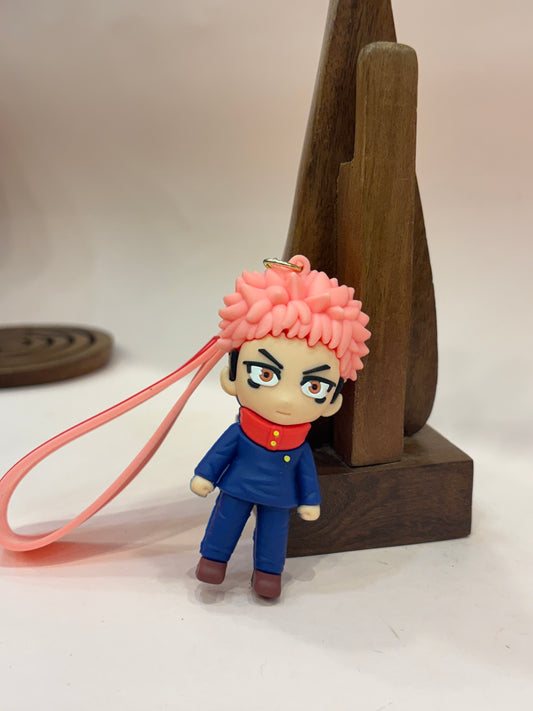 Yuji Itadori Silicon Keychain