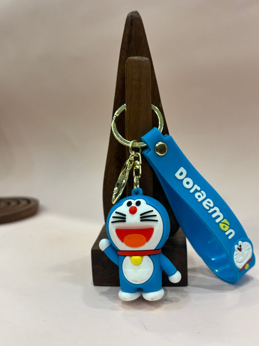 Doraemon Silicon Keychain