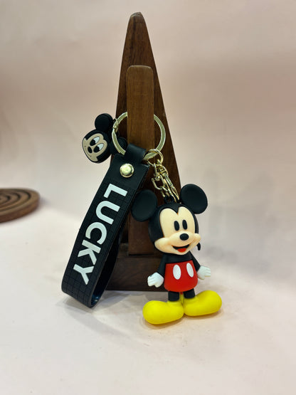 Mickey Mouse Silicon Keychain