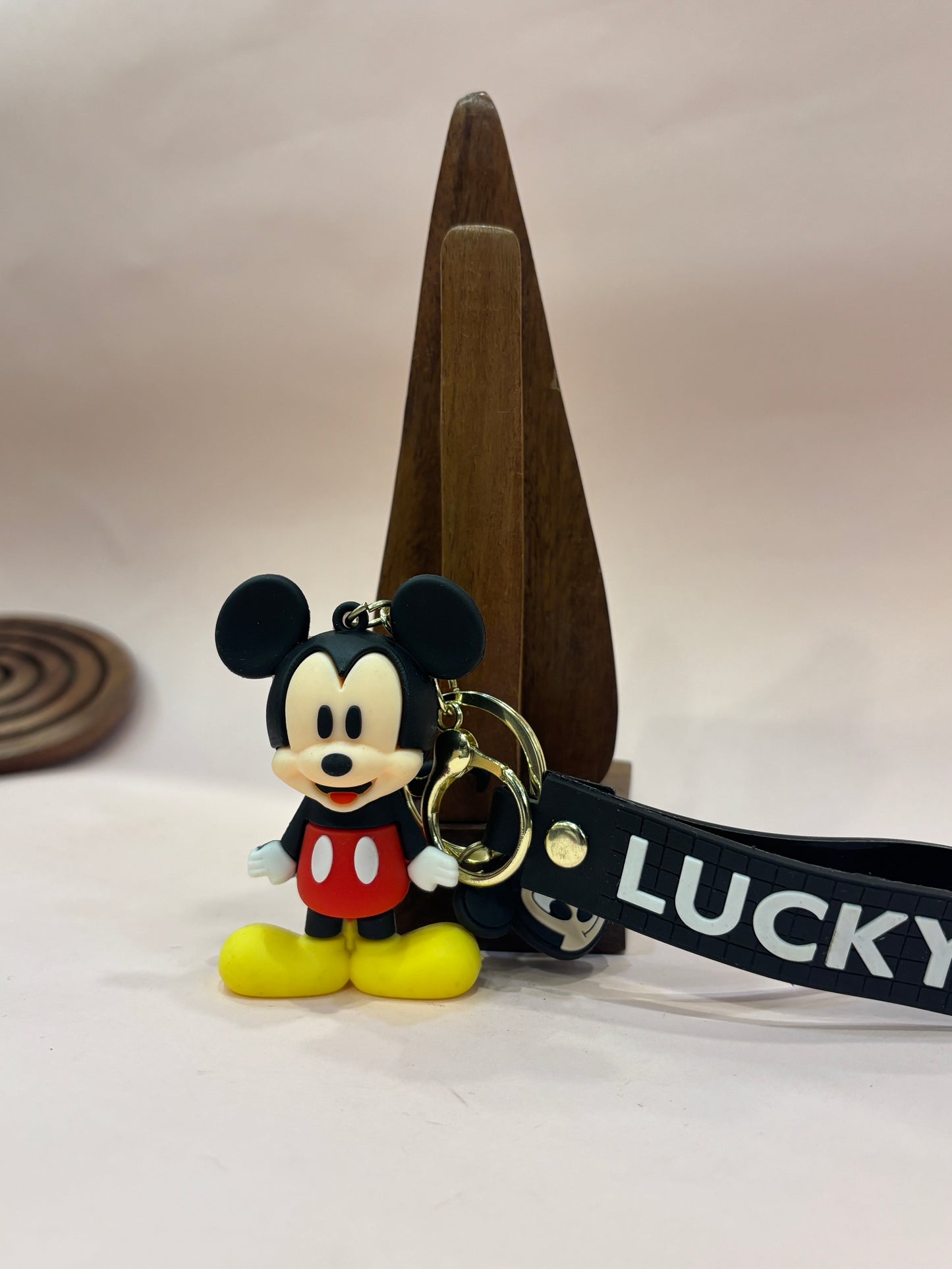 Mickey Mouse Silicon Keychain
