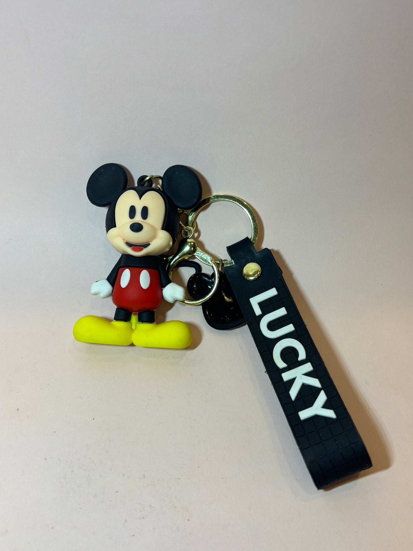 Mickey Mouse Silicon Keychain