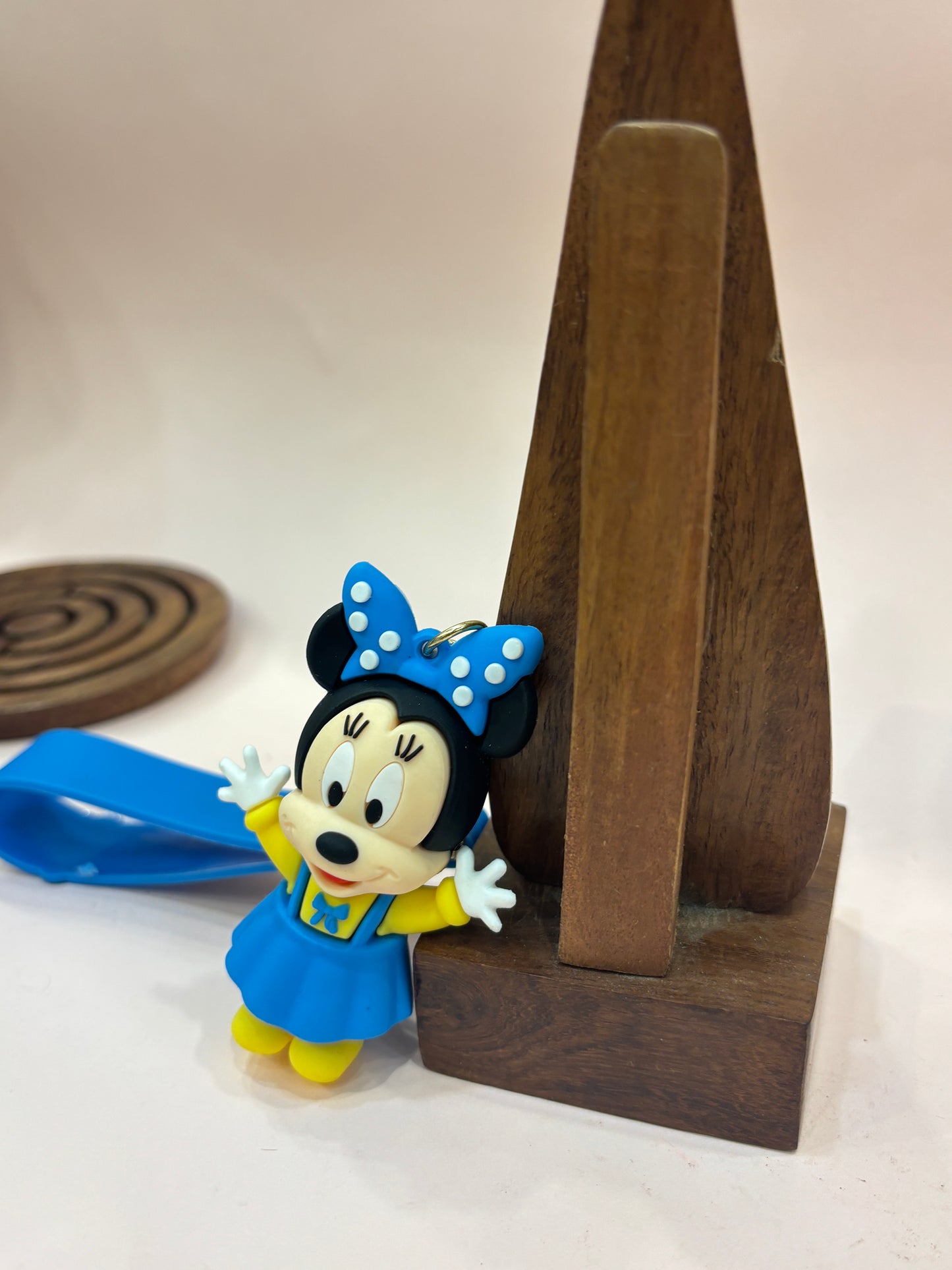 Minnie Mouse Silicon Keychain