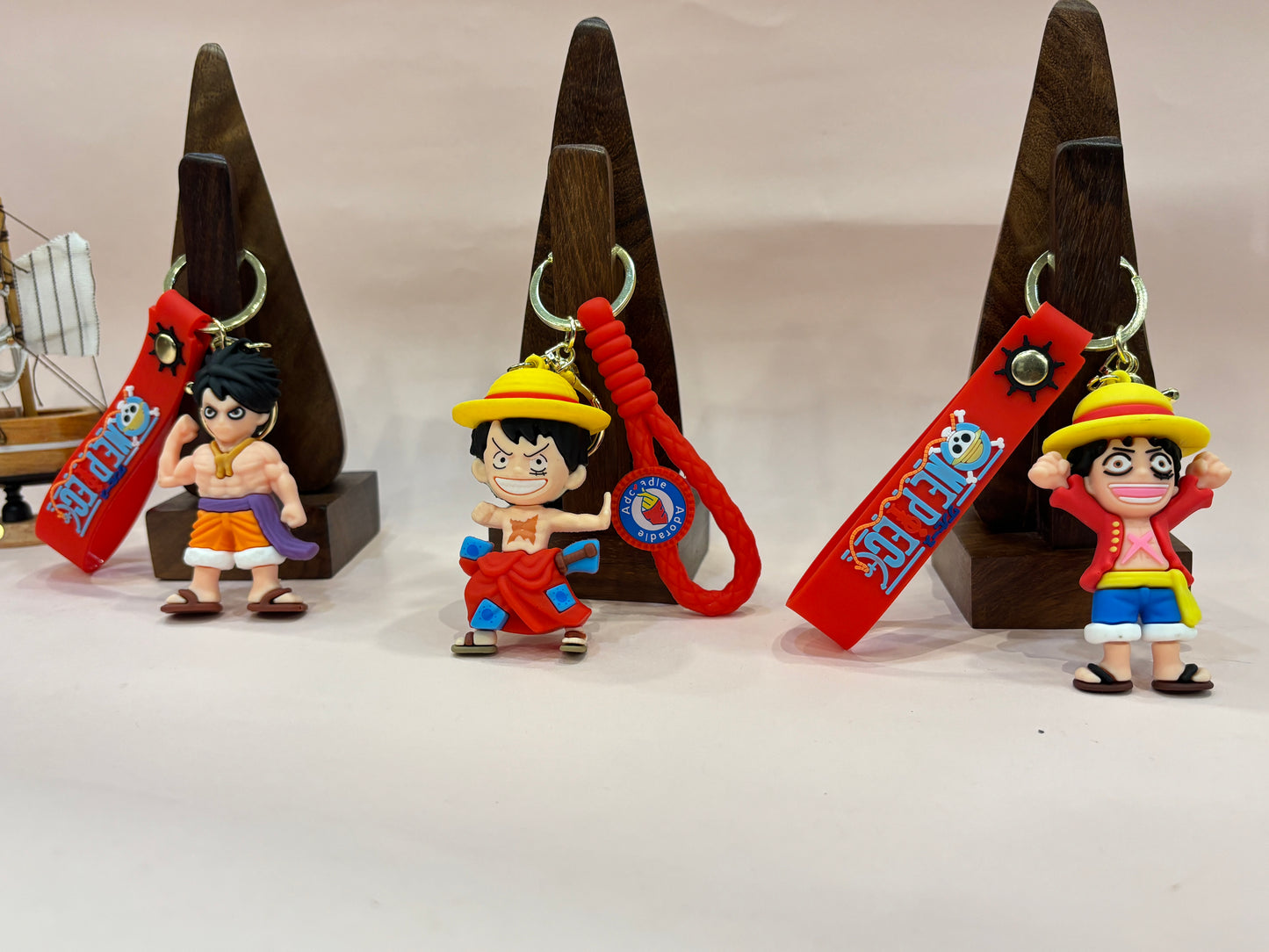One piece collection keychains