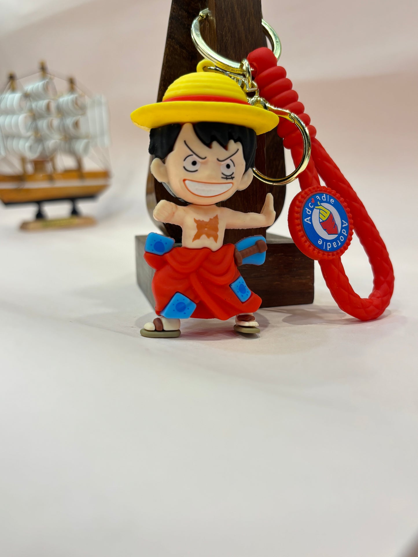 One piece collection keychains