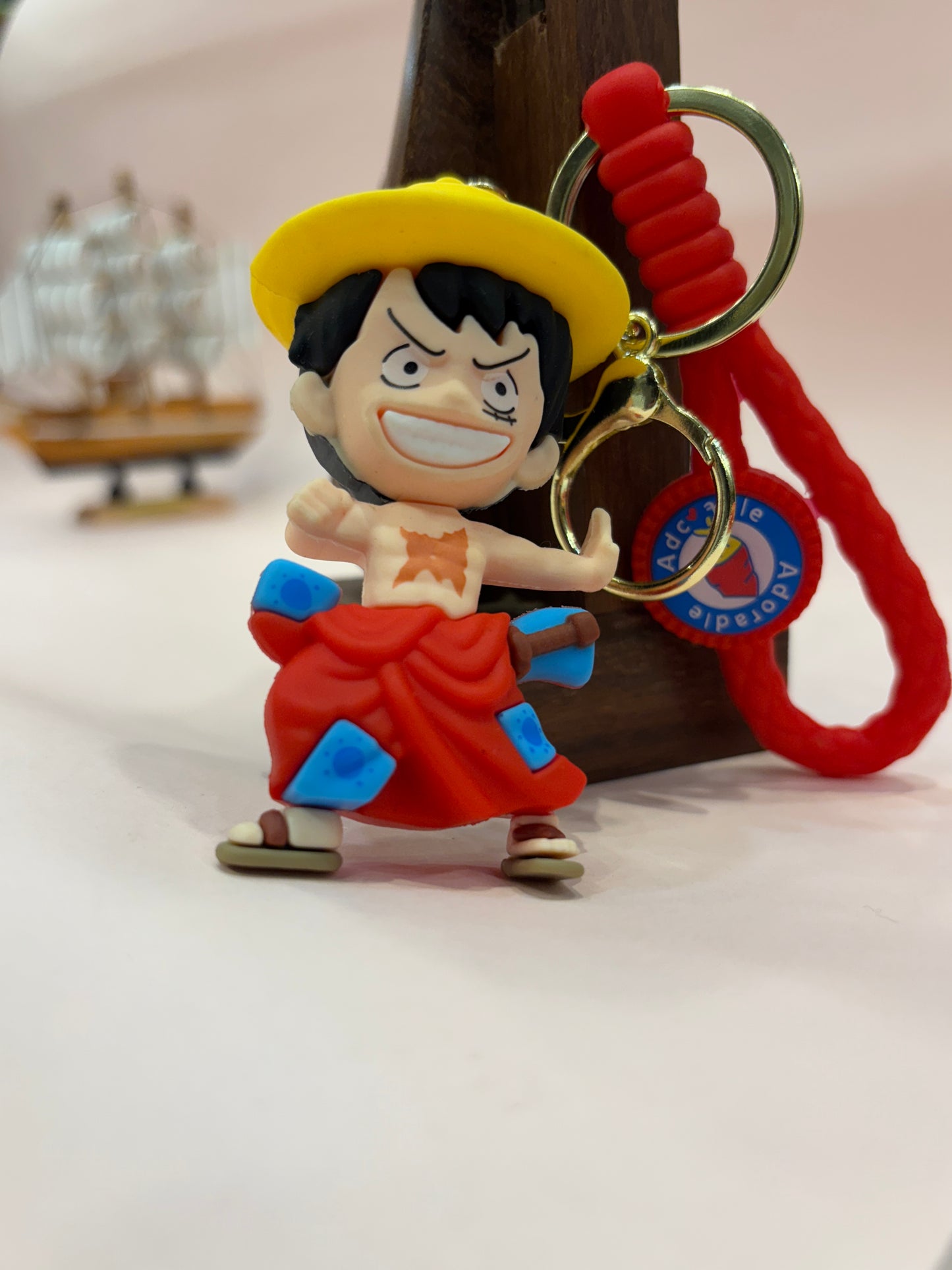 One piece collection keychains