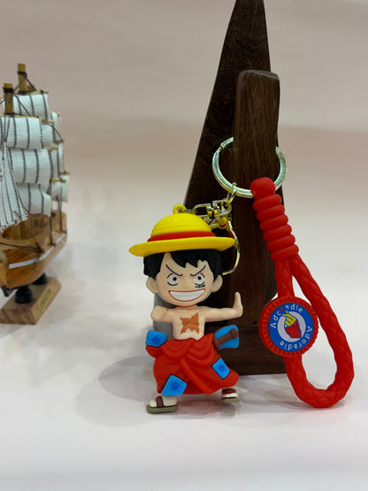 One piece collection keychains