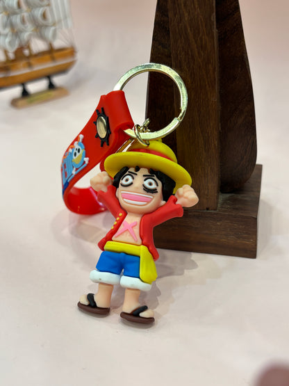 One piece collection keychains