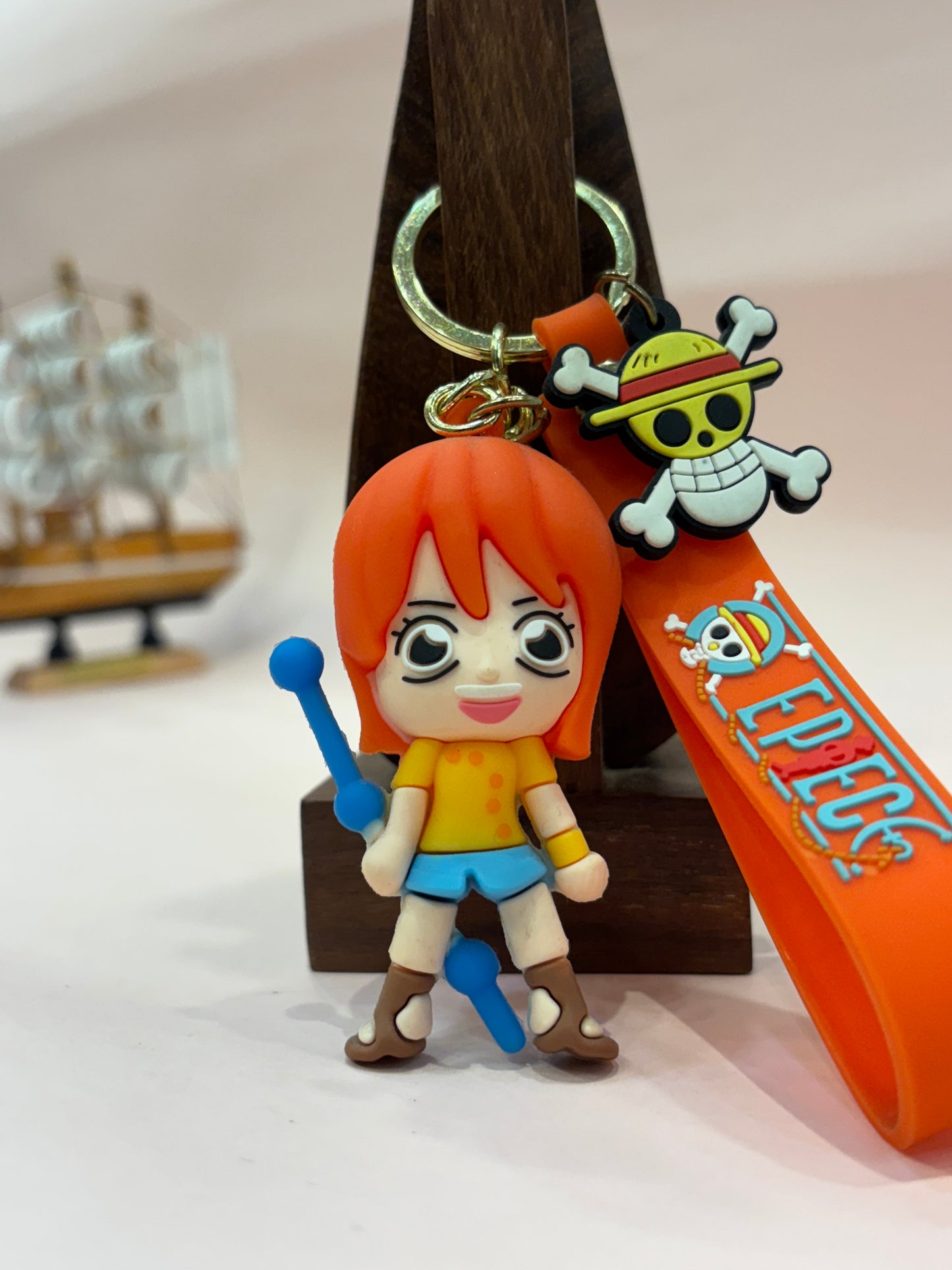 One piece collection keychains