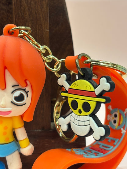 One piece collection keychains