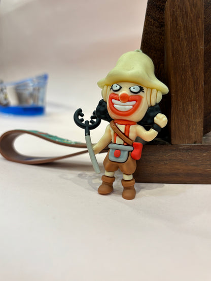 One piece collection keychains