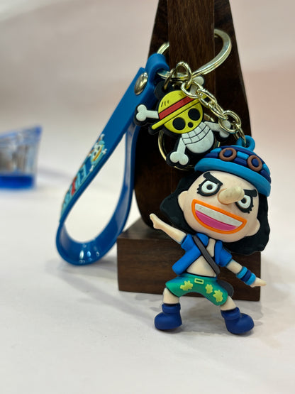 One piece collection keychains