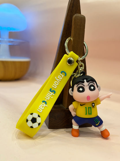 Shinchan Silicon keychain