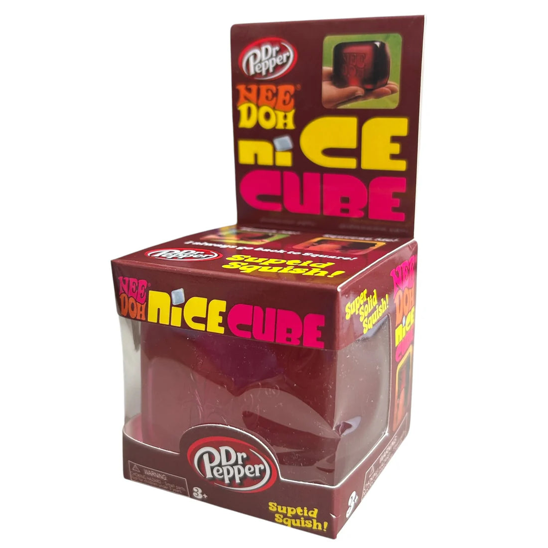 NeeDoh Dr Pepper Nice Cube Stress Toy