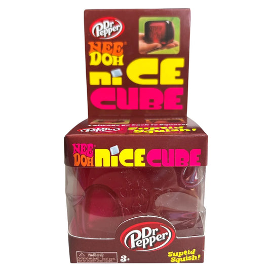 NeeDoh Dr Pepper Nice Cube Stress Toy