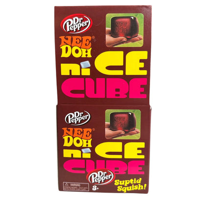 NeeDoh Dr Pepper Nice Cube Stress Toy