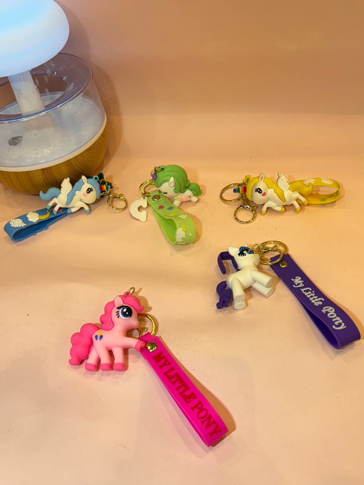 My Little Pony Silicon Keychains