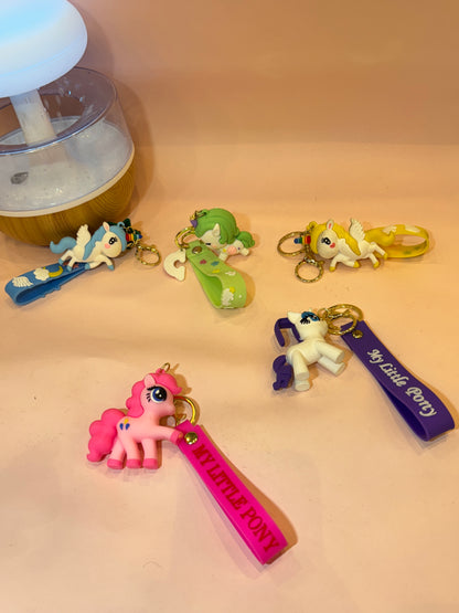 My Little Pony Silicon Keychains